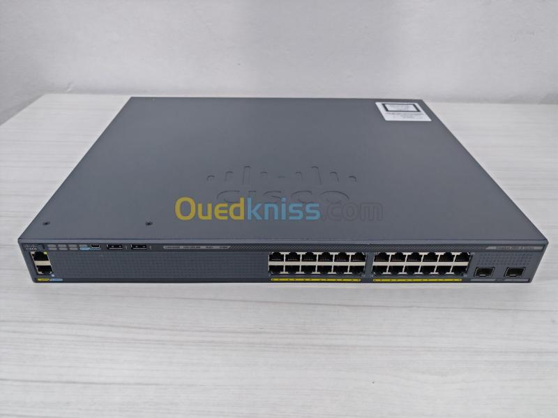 Switch Cisco Catalyst 2960X-24PD-L | 24 Ports Gigabit PoE+ | 2x SFP+ 10G - Cisco Catalyst 2960-X 3
