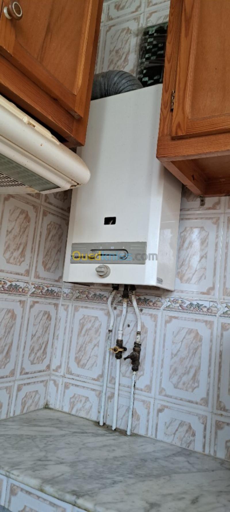 Chauffage delonghi avec chauffe bain junkers 4