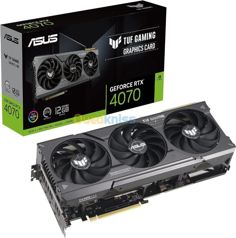  ASUS TUF Gaming NVIDIA GeForce RTX 4070 OC 12GO