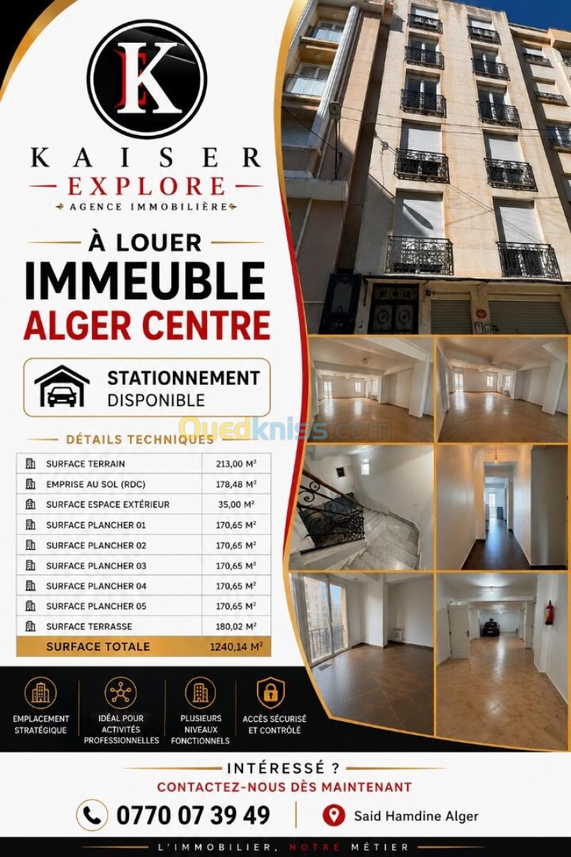 Location Immeuble Alger Alger centre