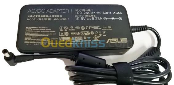 CHARGEUR ASUS 19.5V/9.23A 180WH ORIGINAL FICHE PIN / TOSHIBA