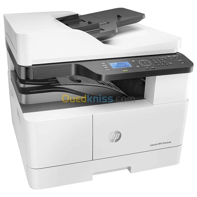 PHOTOCOPIEUR HP LASERJET MFP M443NDA MULTIFONCTION A3 25PPM/RJ-45/ AVEC CHARGEUR DOCUMENT 25 PPM 2