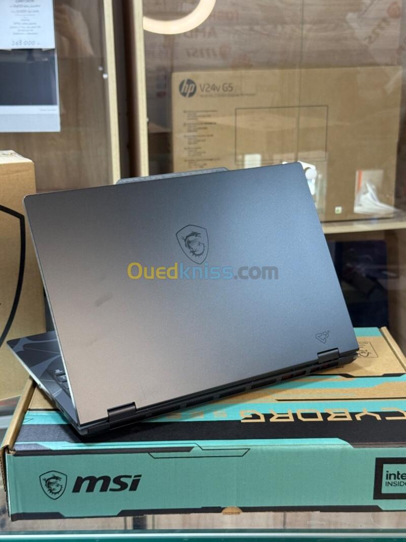 MSI CYBORG 15 B13WFKG I7 13620H 16GO 512GO SSD NVIDIA GEFORCE RTX5060 8GO GDDR7 NEUF SOUS EMBALLAGE 5