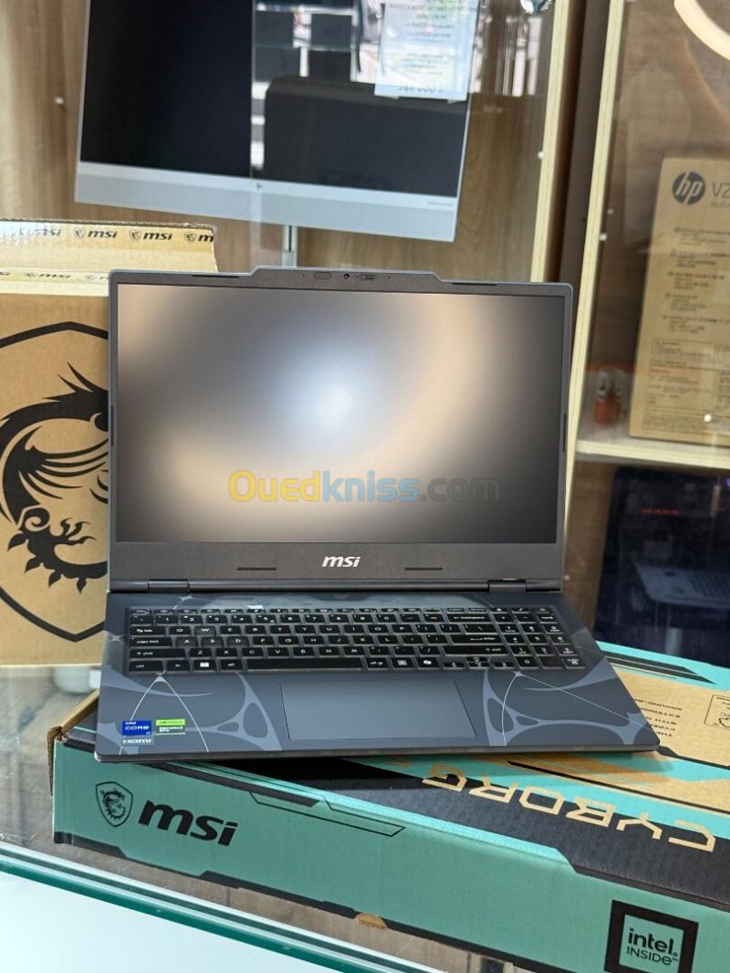 MSI CYBORG 15 B13WFKG I7 13620H 16GO 512GO SSD NVIDIA GEFORCE RTX5060 8GO GDDR7 NEUF SOUS EMBALLAGE 8