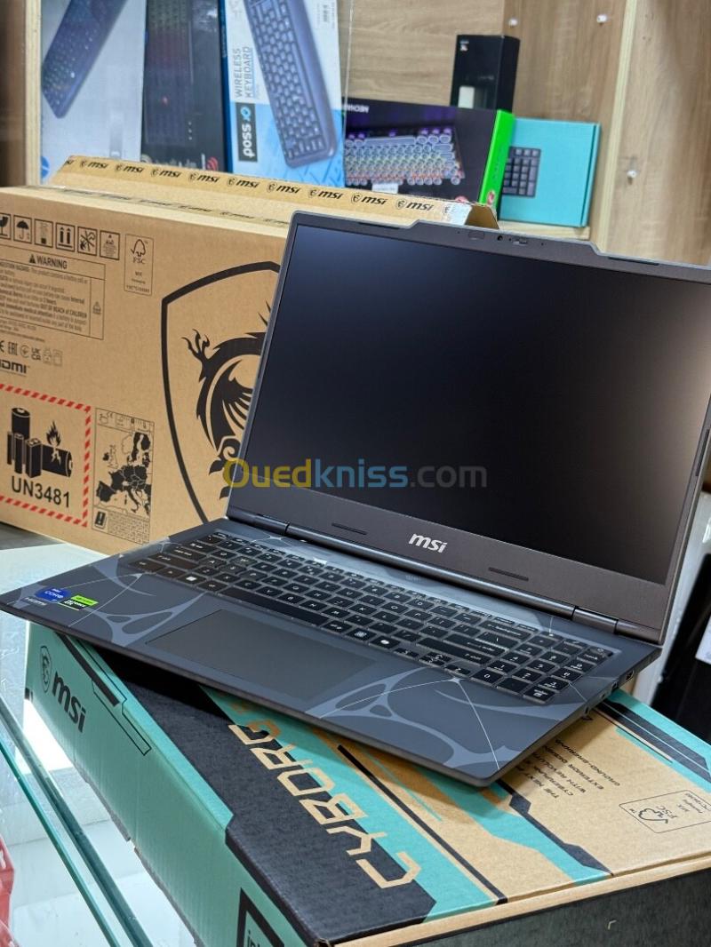 MSI CYBORG 15 B13WFKG I7 13620H 16GO 512GO SSD NVIDIA GEFORCE RTX5060 8GO GDDR7 NEUF SOUS EMBALLAGE 11
