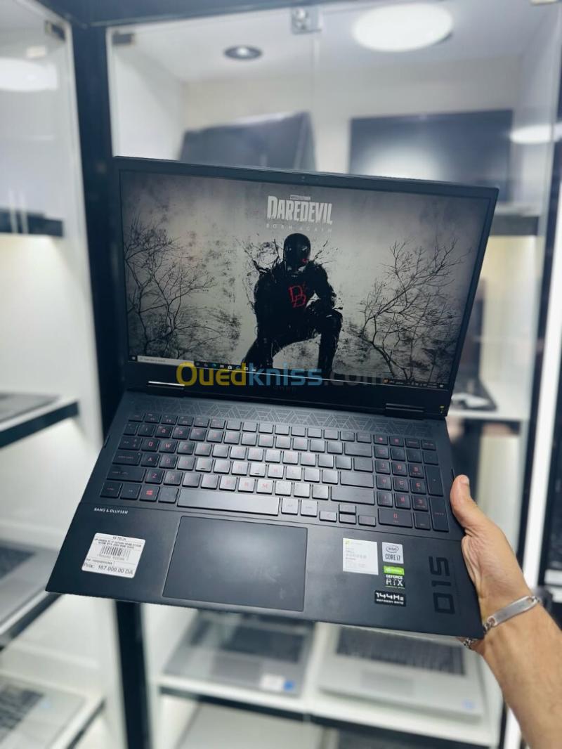 HP OMEN 15 I7-10750H 16GB 512GB NVME RTX 3060 6GB 144Hz