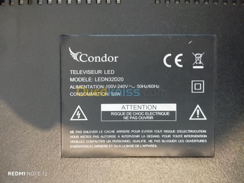 Televiseur condor 3