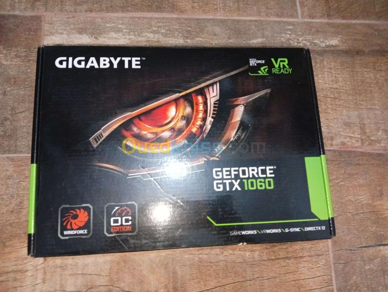 Carte graphique Zotac nVIDIA GeForce GTX 1060 6 Go DDR5 PCI-E