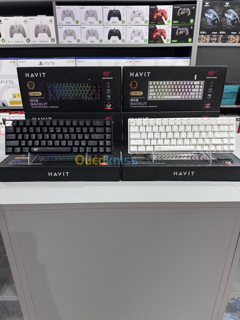HAVIT KB881L - 65% Mechanical Gaming Keyboard - Red Switches