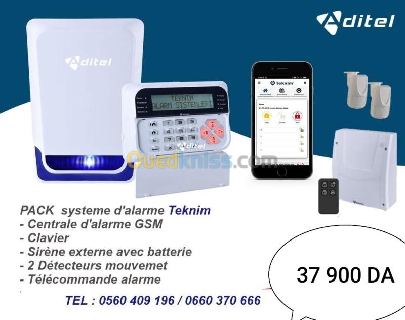 SYSTÈME D'ALARME TEKNIM GROS DÉTAIL 4