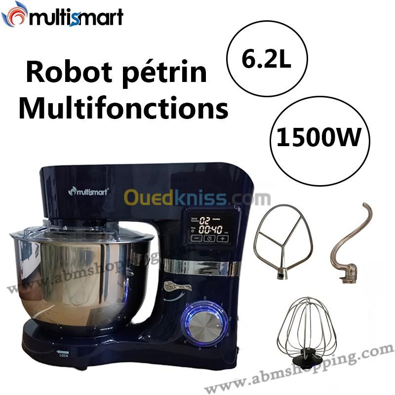  Robot pétrin multifonction 1500W 6.2L | MULTISMART