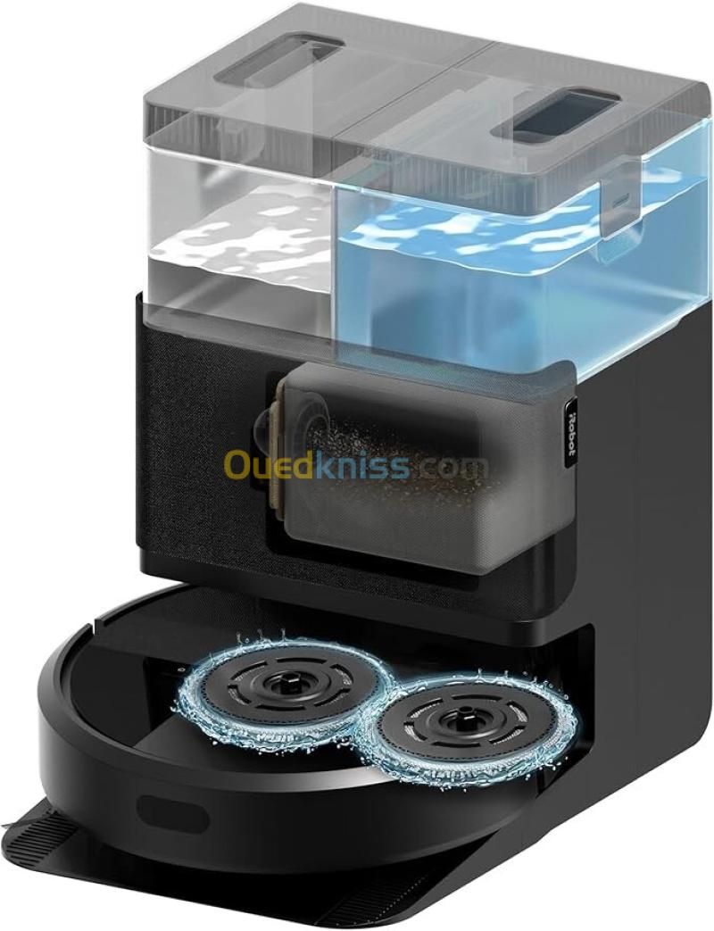 iRobot Roomba Plus 405 Combo Robot + AutoWash - Lavage et séchage des lingettes - Noir - G185040 4