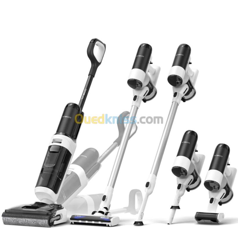 BALAI  ASPIRATEUR LAVEUR 3 EN 1 Tineco Floor One Switch S6 Stretch Plus 21KPA- Inclinaison à 180 - 40 MIN D'AUTONOMIE - 8