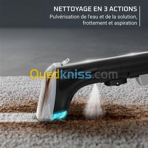 Aspirateur à main Rowenta Shampouineuse textile Clean It IN5011F0-Réservoir eau propre : 1.8 L - Réservoir eau sale : 1.5 L Longueur tuyau 1,75 m - Longueur câble : 5 m 2