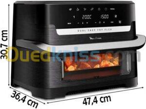 Moulinex airfryer Dual Easy Fry Flex 2700W -9L Possibiliter de separation (3.5L-5.5) FZ9228F0 4