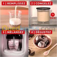 machine à glace Moulinex Dolci MJ602AF0- 3bol de 473ml -600w- 10 programmes automatique 5