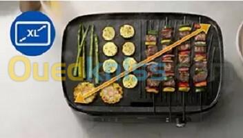 Grill de table Philips serie 3000 HD6210/90- 2400W-plaque 2en1-surface 1250cm2- (de90 a 210 degre) 2