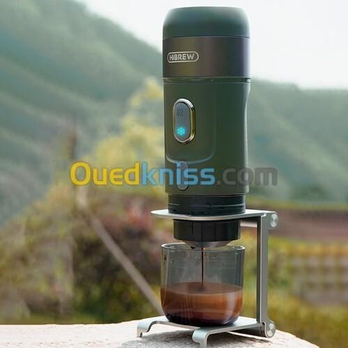 HiBREW Machine a cafe H4B Portable Sans Fil 3en1: NES , DG , CAFE MOULU ,15 Bars,  Rechargeable 5