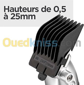 tondeuse BaByliss E812E Lithium Power 180 min d'autonomie 8 Sabots de coupe  De 3 mm à 25 mm 4