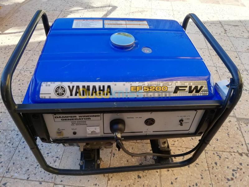 Groupe électrogène Générateur YAMAHA EF 5200 FW Oran Algérie