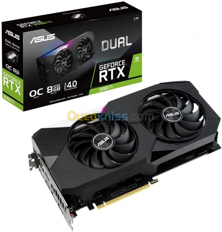  ASUS DUAL NVIDIA GeForce RTX 3060 Ti V2 OC Edition
