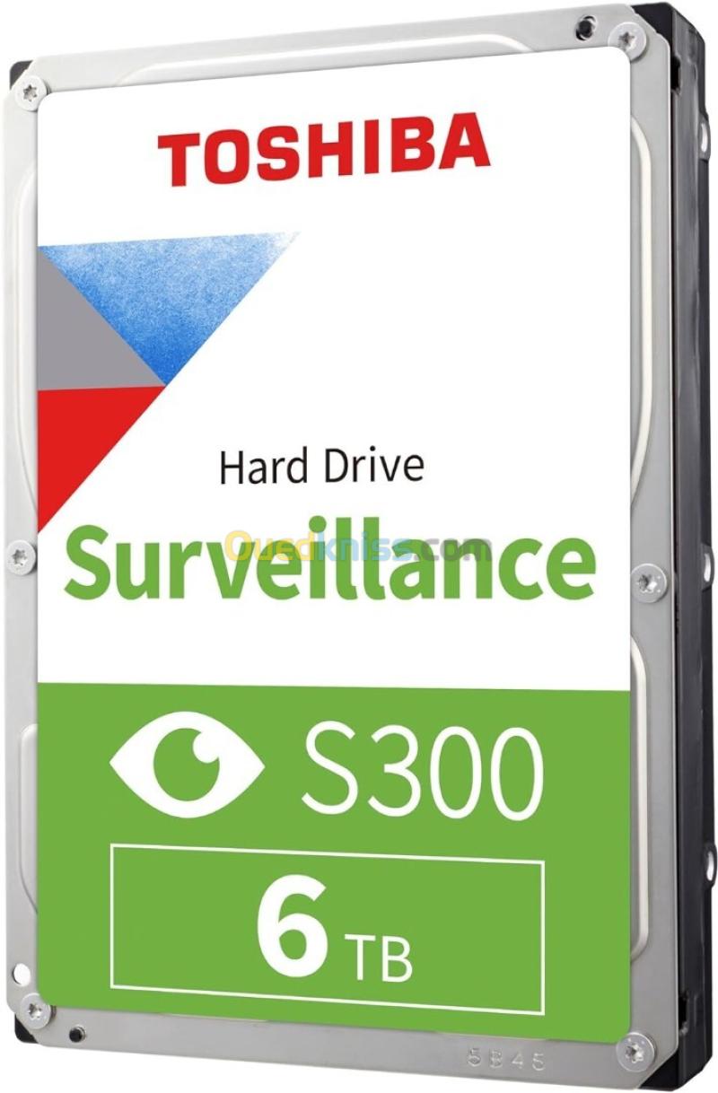 DISQUE   6TB  DUR SURVEILLANCE  TOSHIBA  3.5'