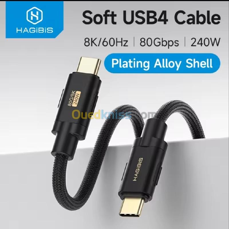 HAGiBiS Câble Thunderbolt 5