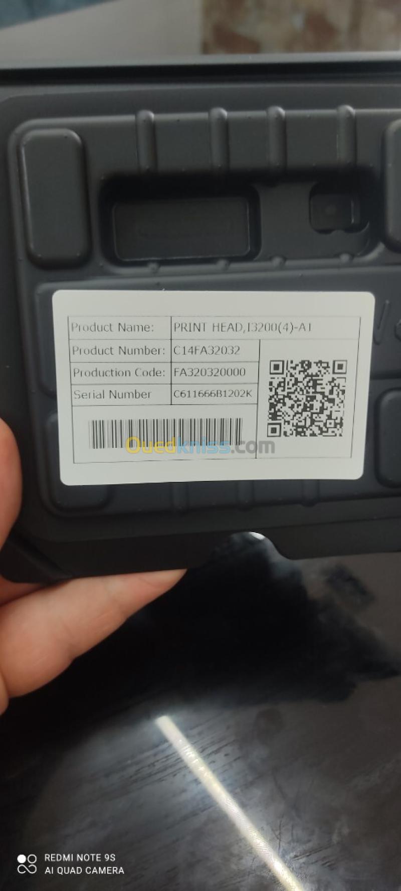 Tête Epson i3200 DTF A1 2