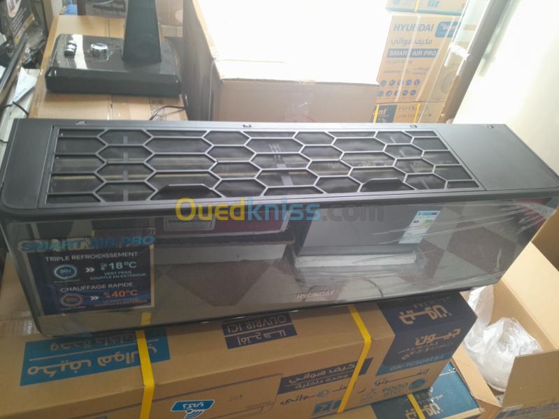 CLIMATISER 12000BTU GEANT HYUNDAI NOIRE TROPICAL INVERTER SMRT WIFI 4