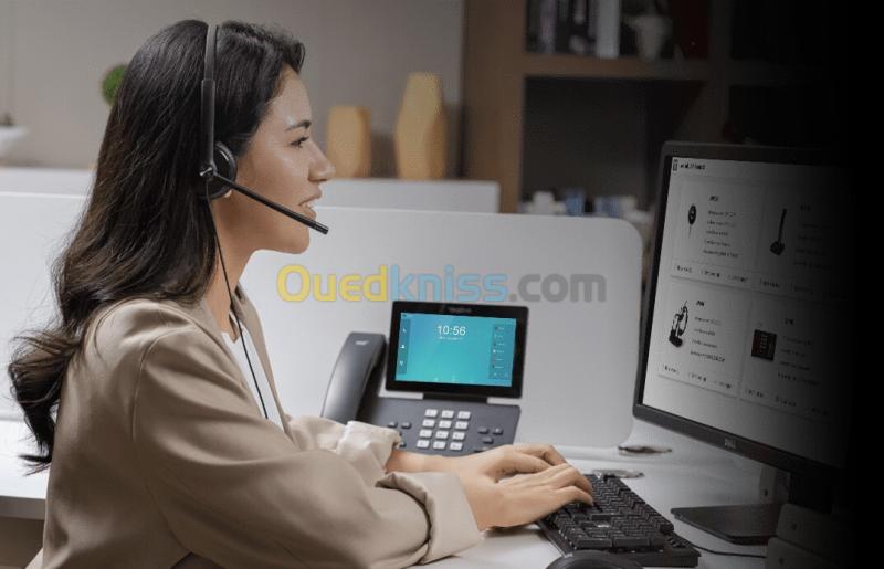 YEALINK - UH34 F/P: Casque USB binaural UH34 UC & Teams pour call center 5