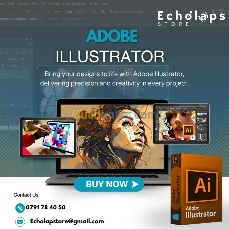Adobe Creative Cloud Original 100 % Stable - Abonnement 1 An 6