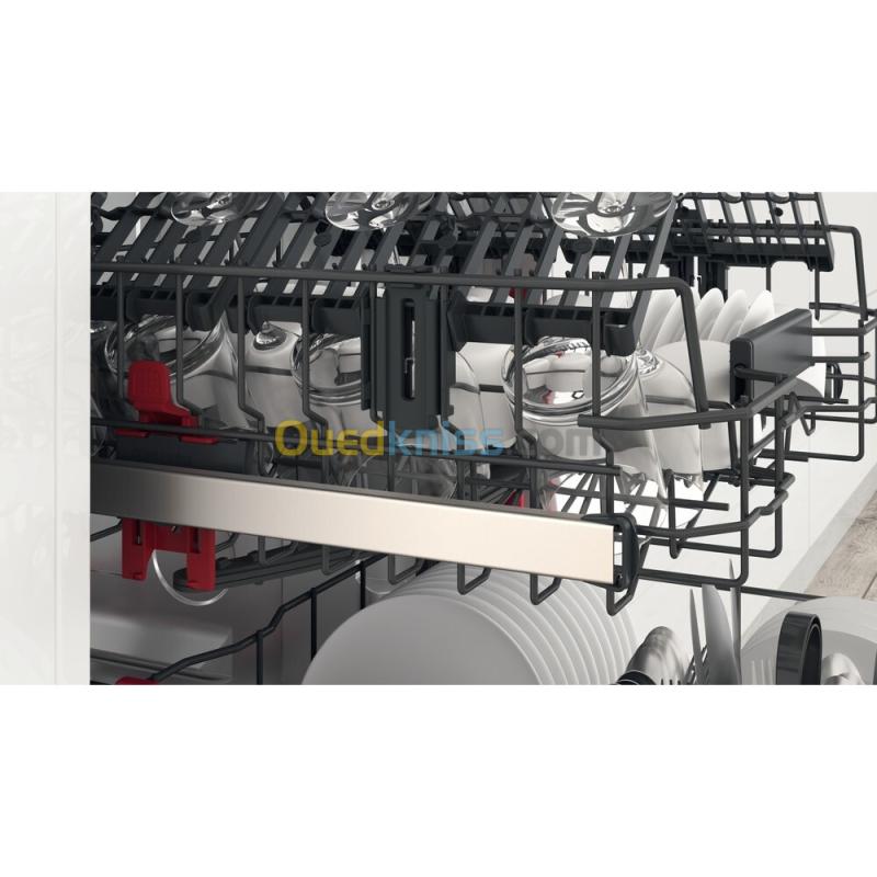 LAVE VAISSELLE WHIRLPOOL SEMI ENCASTRABLE 14 COUVERT 2 PANIER 6ÈME SENS  WBC3C34PX EUROPÉEN 6