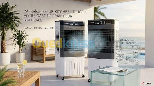 RAFRAÎCHISSEUR KITCHEF KT-110R : VOTRE OASIS DE FRAÎCHEUR NATURALE
