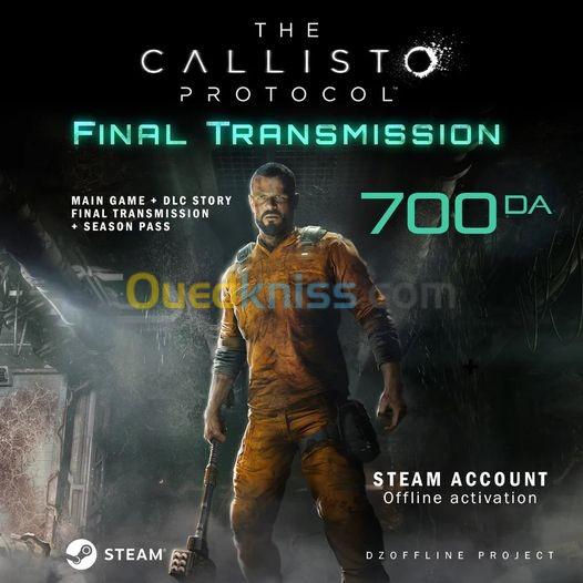  The Callisto protocol Deluxe edition PC Offline activation Steam + DLC Story Final Transmission