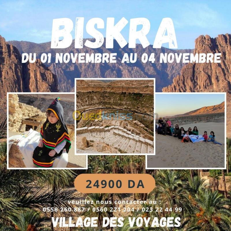  BISKRA- بسكرة Week-end du 1er Novembre