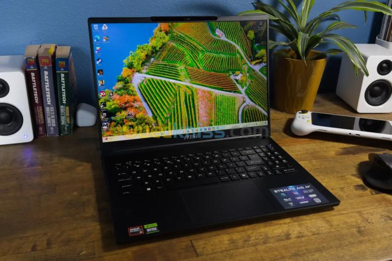 MSI Stealth A16 AI+ A3HVGG  RYZEN AI 9 365 /RTX 4070 /RAM 32 GB /SSD 1 TB /ECRAN 16" - MINI LED 5