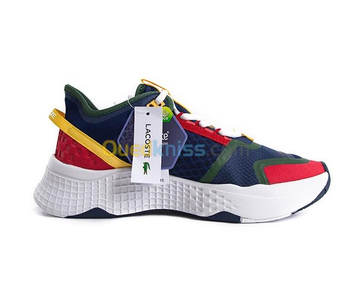   Lacoste Court Drive VNT 07222 Textile Sneaker - Multicolor, Size 8.5 M US