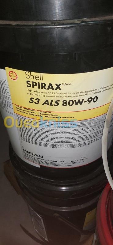  Shell Spirax S3 ALS 80W90 20 litres
