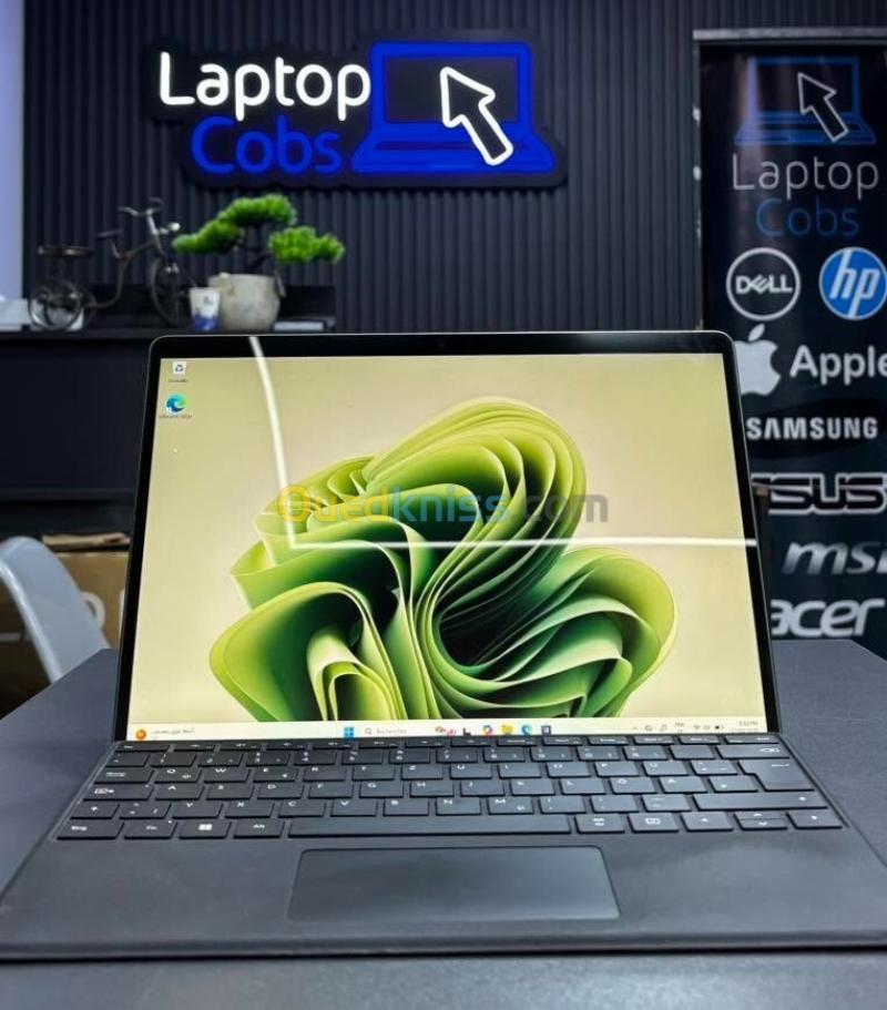 MICROSOFT SURFACE PRO 9 INTEL CORE i5 1235U 2.50GHz UP TO 4.40GHz  8Go LPDDR5 256Go SSD NVME INTEL IRIS XE GRAPHICS 13 INCH 2.8K TACTILE DETACHABLE 2
