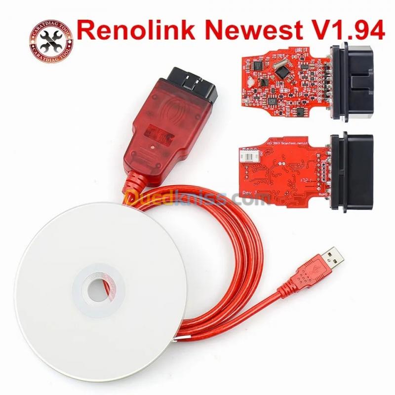  câble diagnostique de Renolink v1.94 pour Renault 
