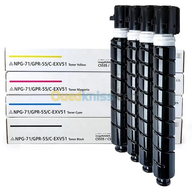 TONER EXV-51 OEM BK/YL/MG/CY