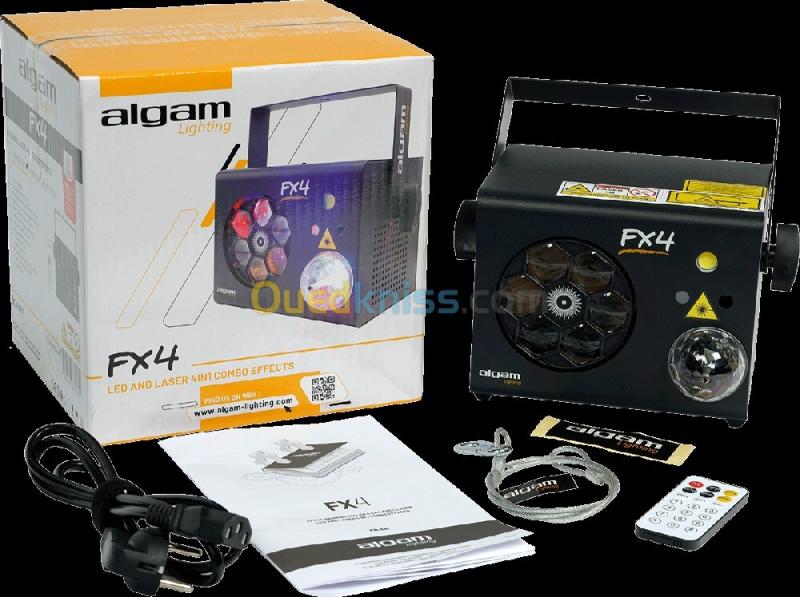 Algam Lighting FX-4 effet d'animation 4-en-1