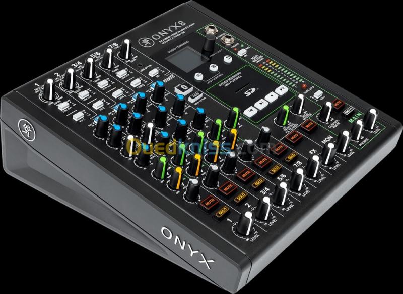 Mackie Onyx8 Mixer USB 8 canaux + effets 3