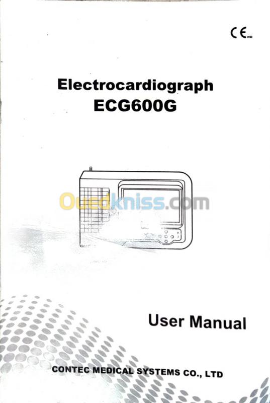  ECG Contec 600G électrocardiographe