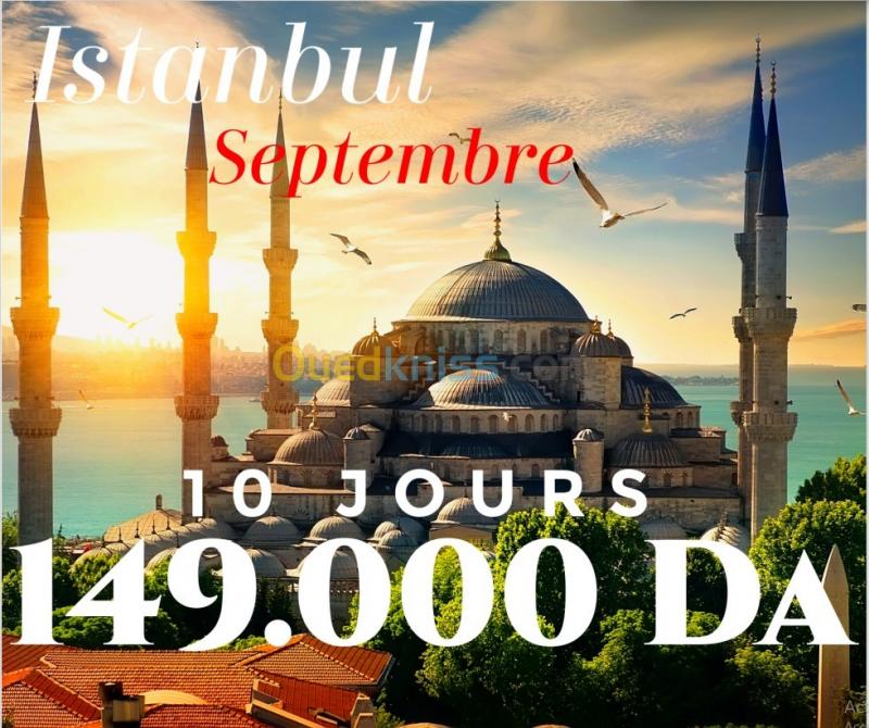  Istanbul 10 Jours 149.000 Da إسطنبول