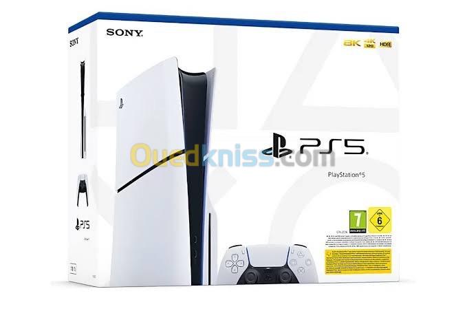  PLAYSTATION 5 SLIM NEUF 1000 GO NEUF SOUS EMBALLAGE LIVRAISON DISPONIBLE 58 WILAYAS