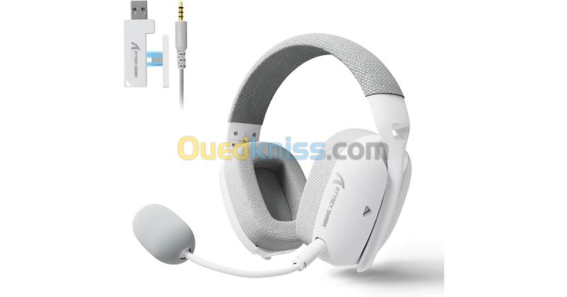 CASQUE ATTACK SHARK L80 PRO WHITE WIRELESS