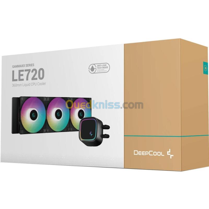 WATER COOLING DEEPCOOL LE720 BK 360MM