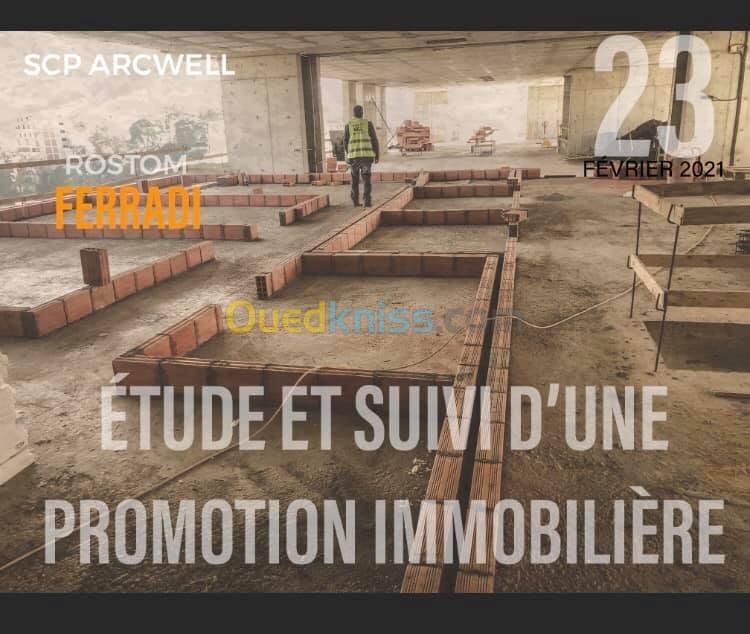  Etude Et/Ou Suivi De Promotion Immobilière- دراسة و\او متابعة مشاريع عقارية