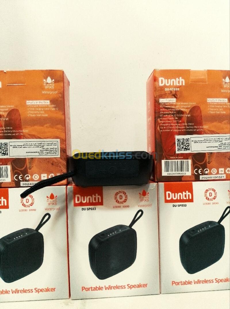 Haut Parleur DUNTH DU-SP 033 IPX5 5W waterproof